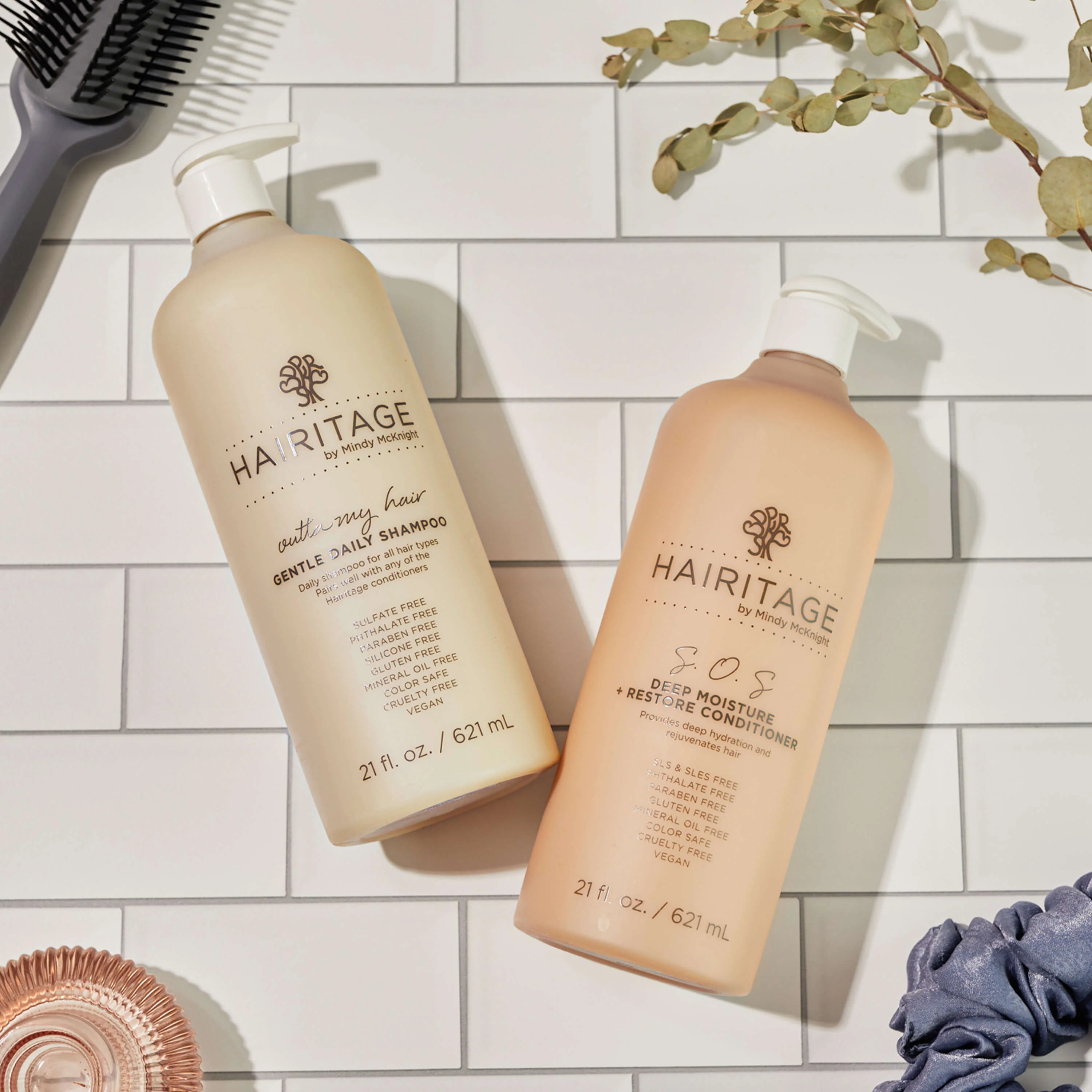 S.O.S. Deep Moisture + Restore Conditioner, 21 fl oz - Image 3